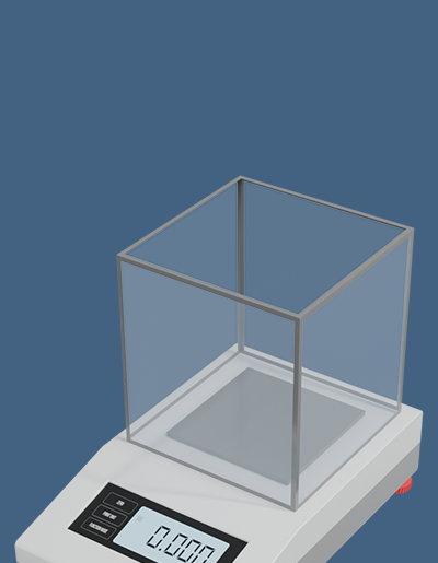 Levelling a laboratory balance animation preview